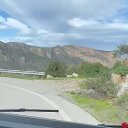 ..windstill und freundlicher das Wetter ca.86km weiter nördlich..👌🏻😇wir bleiben für 1Nacht🚐😉