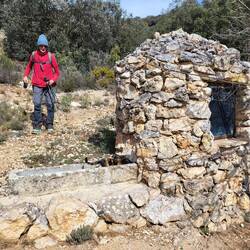 Die erste Schneegrube.