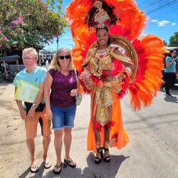 ... und fertig für's Foto (Micha noch nicht 😉)...