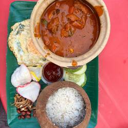 Leckeres Hühnchen Nähe Petaling Street