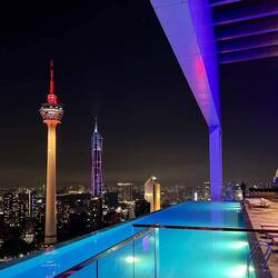 Herrlicher Ausblick von der Deepblue Bar