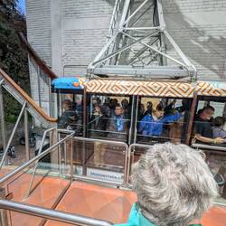 Getting ready for the teleferico to Montserrate