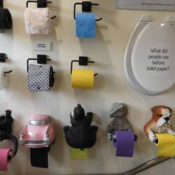 Novelty toilet rolls