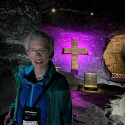 At this station, XII, I think, the cross is empty