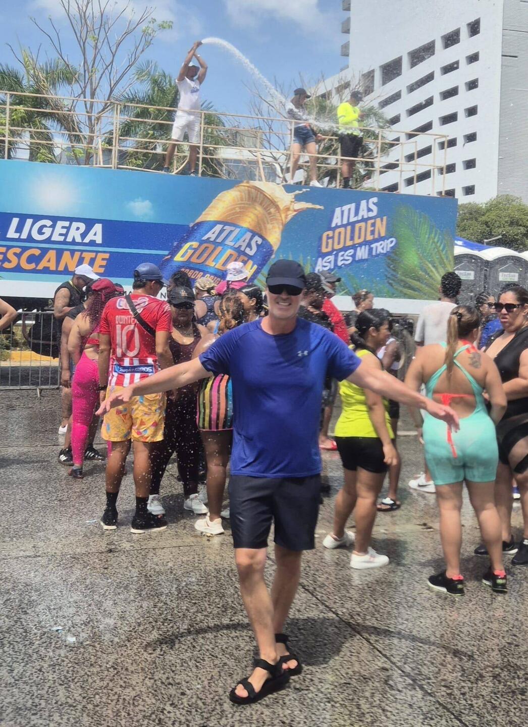 Wasser Marsch bei den ,Culecos'