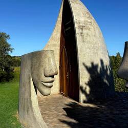 Public restroom (!) in Matakana