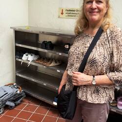 ... nur barfuss zu betreten