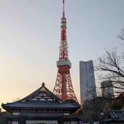 Hier mit Zoji-ji Tempel