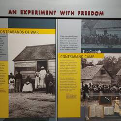 Die Sklaven wurden durch die Union zu freien Menschen erklärt und für einen Hungelohn angestellt.