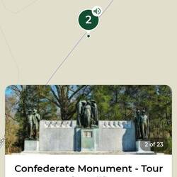 In der NPS App kann man für jeden Stop was anhören.