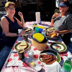 Camper Frühstück am Sonntag zur Stärkung🙃