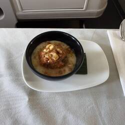 Carrot halwa dessert on FJ362.