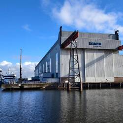 Produktion teurer Yachten