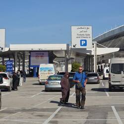 Ticket am Hafen eingecheckt.