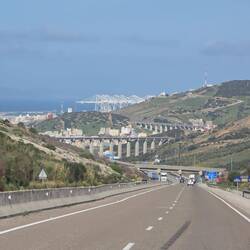 Auf dem Weg zum Hafen.