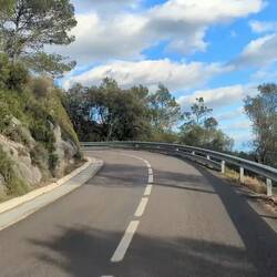 Tolle Moppedstrecke - aber mit dem Hoppediz geht's auch