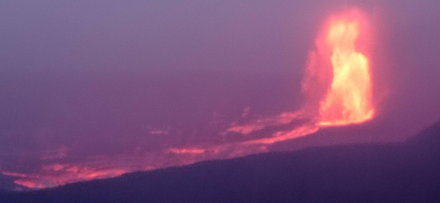 Le volcan dans toute sa splendeur