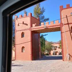 Einfahrt zum Campingplatz