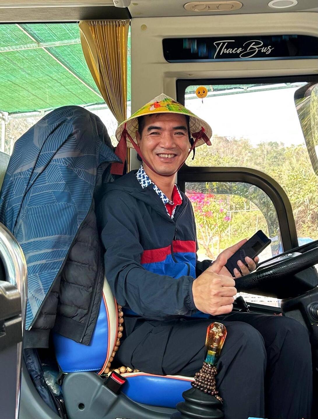 Our wonderful driver Ha.