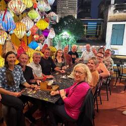 Us, Greg, John, Linda, Mark, Mick, Brian, Anne, Lynne, John, Sarah, Robyn ( no Fortune & Val)