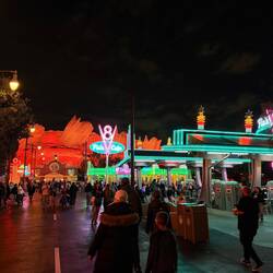 Cars land really is quite special, especially at night.