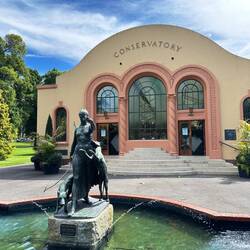 Conservatory at Fitzroy Gardens