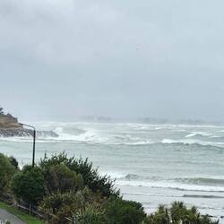 View from our hotel.