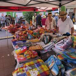 In der schönen Markthalle