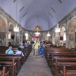 In der schönen Kathedrale Note-Dram-du- Mont-Carmel