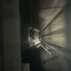 Die Fahrt nach oben im Zeitraffer...