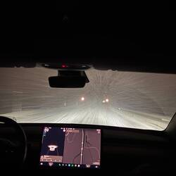 Auf dem Weg zur Sauna nach La Punt