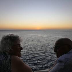 Gute Gespräche mit Jemanden der die komplette Tour macht