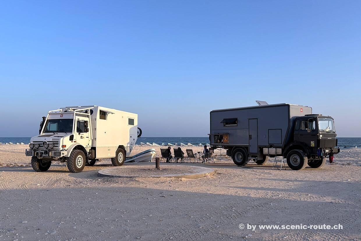 Shuwaimiya mit Anita und Andreas