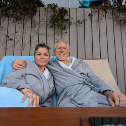 The lounge options were unparalleled