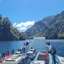 Über den Lago Pirihueico