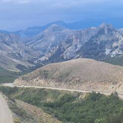 Vorausblick vom Paso del Córdoba