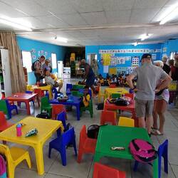 hier im Kindergarten