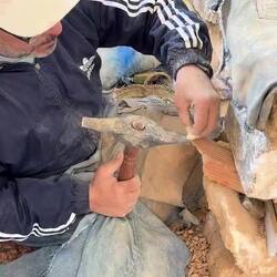 Preparing tiles for mosaics