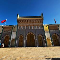 The palace gates
