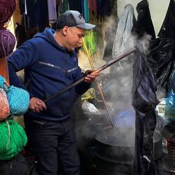 Dying service. These are jeans.