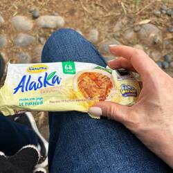 Passion fruit ice cream