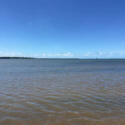 The view from Marine Drive, Lautoka.