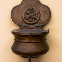 17th century hand washing basin ... Museo Davia Bargellini — Bologna, Italy.