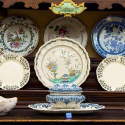 Collection of plates ... Museo Davia Bargellini — Bologna, Italy.