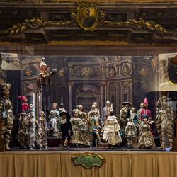 Teatro Bolognese with Venetian marionettes ... Museo Davia Bargellini — Bologna, Italy.