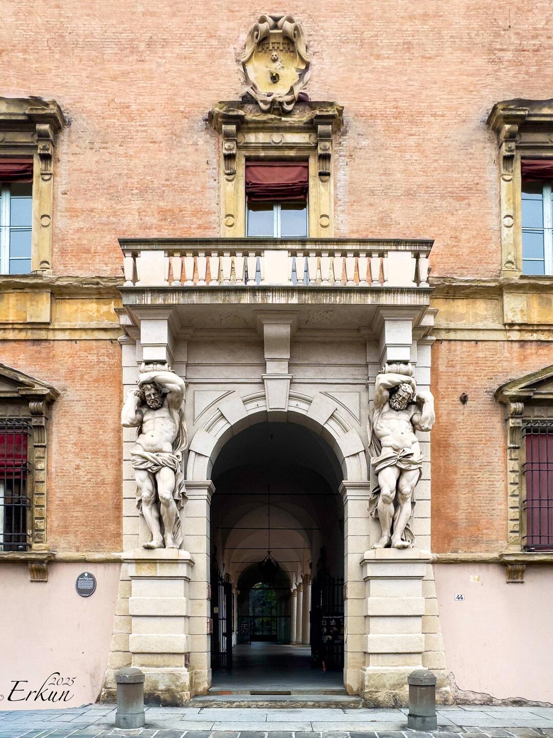 Entrance to the Museo Davia Bargellini — Bologna, Italy.