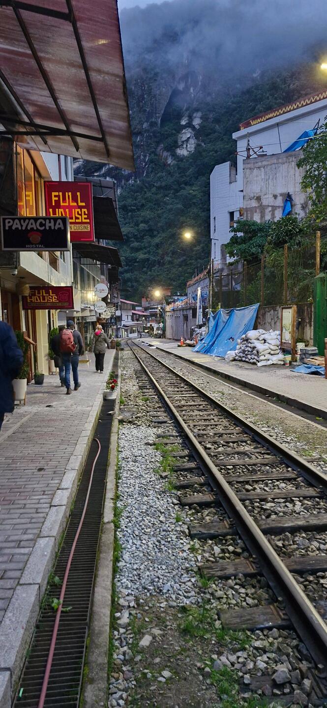 Aguas Calientes downtown