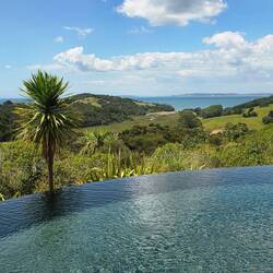 Beautiful infinity pool