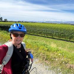 Look Alex! I'm cycling!