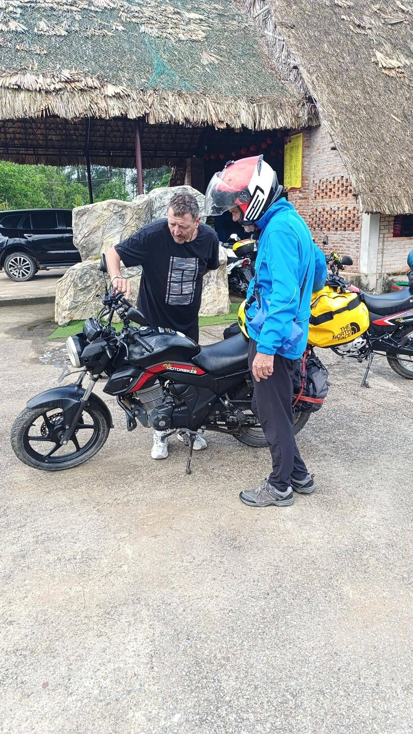 Erstmal die Route eingeben 😜